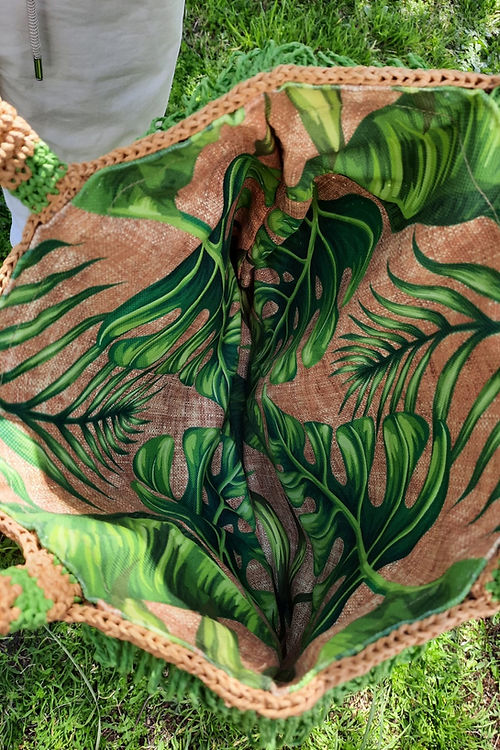 GİZMOSSE kadın yeşil örme tasarım omuz çantası - Görsel 4