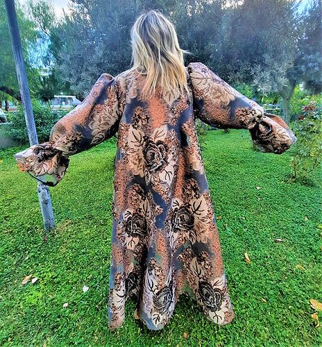 GİZMOSSE ÖZEL TASARIM BROKAR KİMONO - Görsel 4