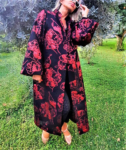 GİZMOSSE ÖZEL TASARIM BROKAR KİMONO - Görsel 4