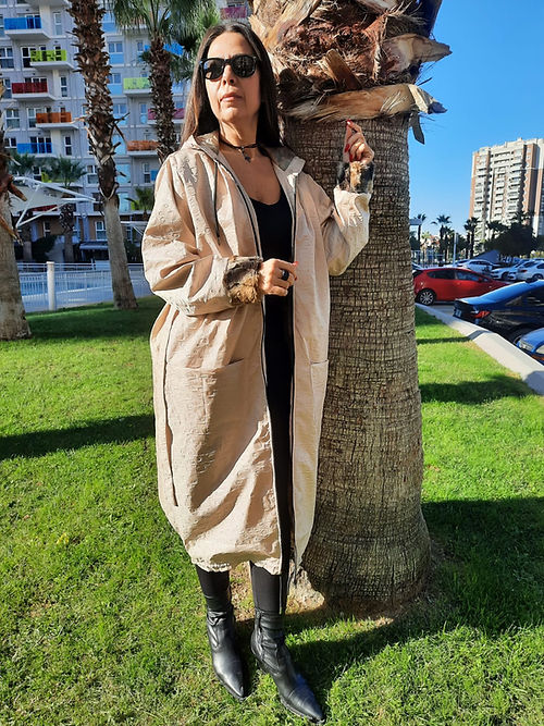 ÖZEL TASARIM ASTARLI YAĞMURLUK RÜZGARLIK