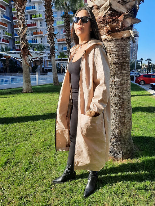 ÖZEL TASARIM ASTARLI YAĞMURLUK RÜZGARLIK - Görsel 3