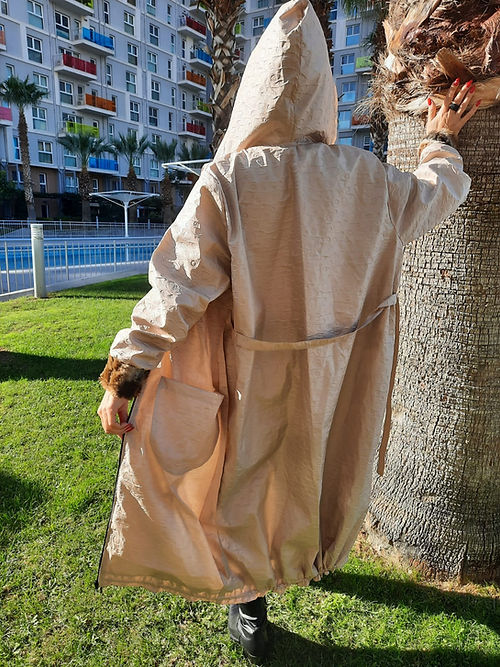 ÖZEL TASARIM ASTARLI YAĞMURLUK RÜZGARLIK - Görsel 5