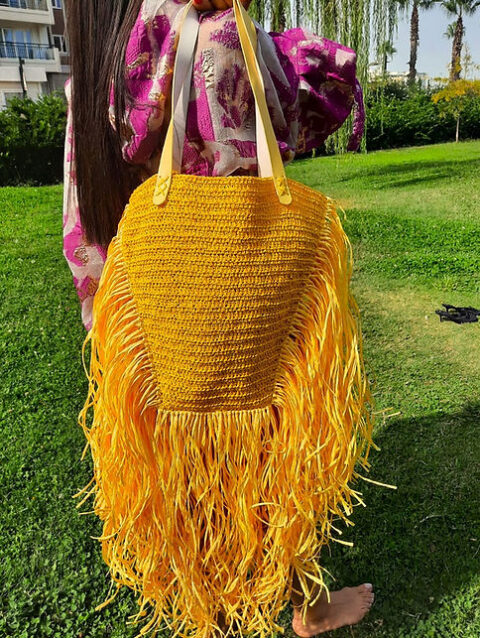 ÖZEL TASARIM KAĞIT İP ÇANTA