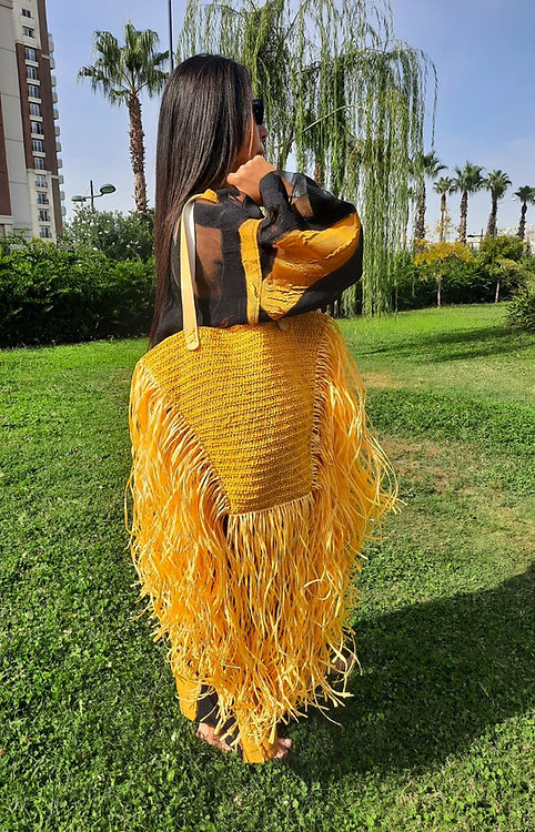 ÖZEL TASARIM KAĞIT İP ÇANTA - Görsel 4