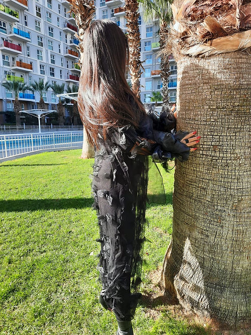 ÖZEL TASARIM TÜL KİMONO - Görsel 5