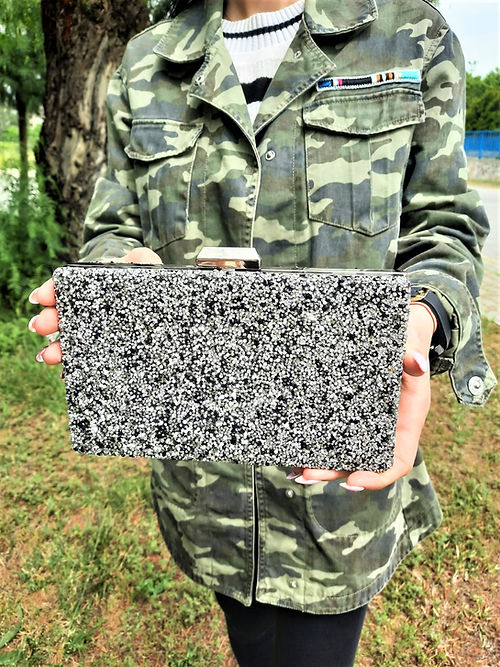 PIRIL PIRIL TAŞLI GECE ABİYE ÇANTA