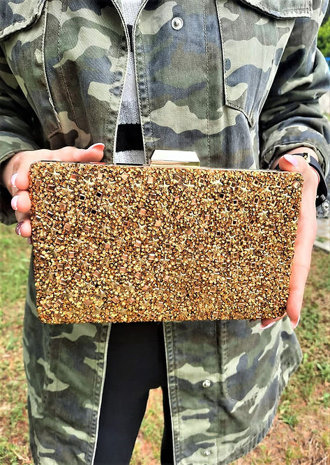 PIRIL PIRIL TAŞLI GECE ABİYE ÇANTA